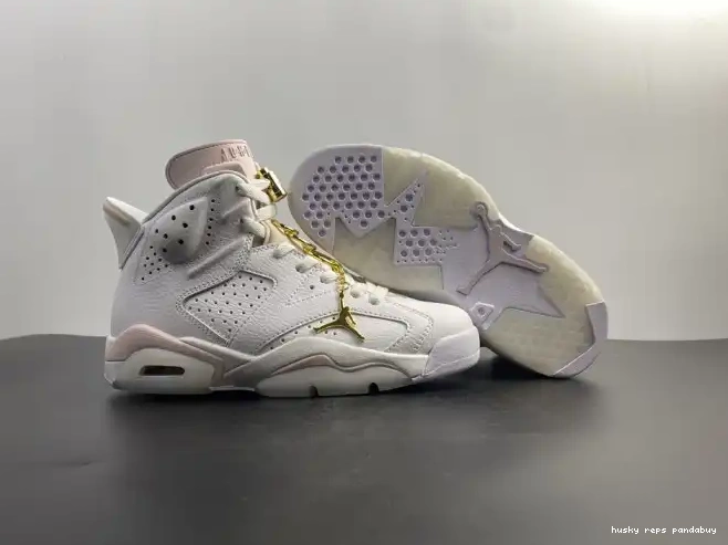 Rep Husky Air Hoops DH9696-100 Jordan Gold 6 Retro (W) 0622